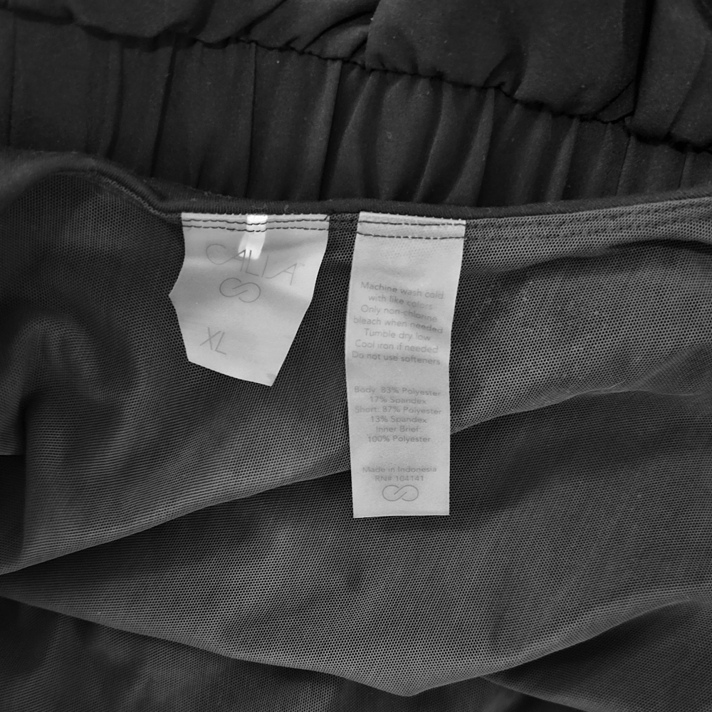 Calia Black Romper XL - Picture 7 of 8
